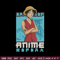 Luffy poster Embroidery Design, One piece Embroidery, Embroidery File, Anime Embroidery, Anime shirt,Digital download.jpg