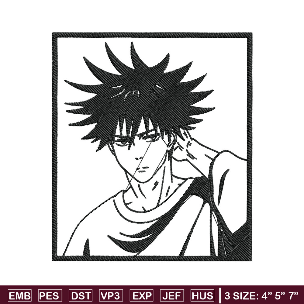 Megumi box Embroidery Design, Jujutsu Embroidery, Embroidery File, Anime Embroidery, Anime shirt, Digital download.jpg