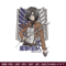 Mikasa ackerman Embroidery Design, Aot Embroidery, Embroidery File, Anime Embroidery, Anime shirt, Digital download.jpg