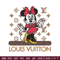 Minnie logo lv Embroidery Design, Lv Embroidery, Embroidery File, Brand Embroidery, Logo shirt, Digital download.jpg