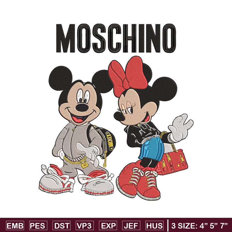 Moschino Mickey Embroidery Design, Mickey Embroidery, Embroidery File, Anime Embroidery,Moschino shirt,Digital download.jpg