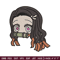 Nezuko sticker Embroidery Design, Demon slayer Embroidery, Embroidery File, Anime Embroidery, Digital download (2).jpg