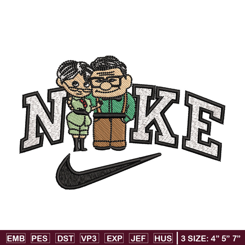 Nike couple Embroidery Design, Nike Embroidery, Brand Embroidery, Embroidery File, Logo shirt, Digital download.jpg