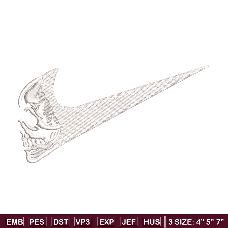 Nike horror embroidery design, Horror embroidery, Nike design, Embroidery shirt, Embroidery file, Digital download.jpg