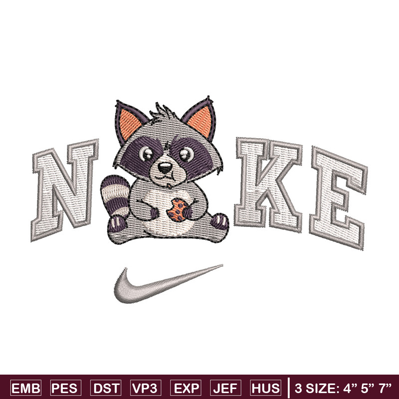 Nike squirrel embroidery design, Squirrel embroidery, Nike design, Embroidery shirt, Embroidery file, Digital download.jpg