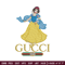 Snow White Gucci Embroidery design, Snow White cartoon Embroidery, cartoon design, Embroidery File, Instant download..jpg