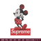 Supreme mickey Embroidery Design, Mickey Embroidery, Embroidery File, Supreme Embroidery, Anime shirt, Digital download.jpg