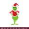 The Grinch embroidery design, Chrismas embroidery, Embroidery file, Embroidery shirt, Emb design, Digital download.jpg
