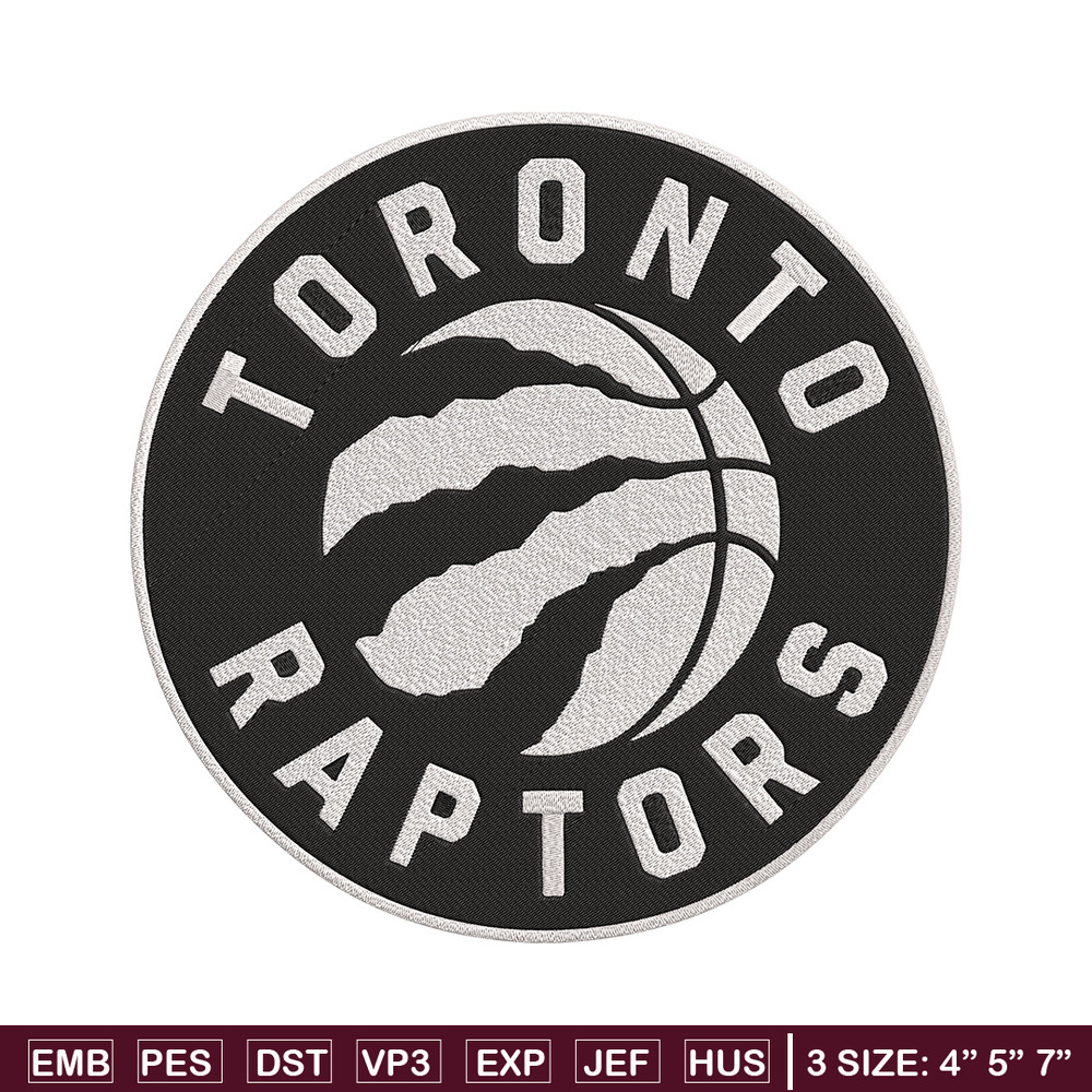 Toronto Raptors logo embroidery design,NBA embroidery, Sport embroidery, Embroidery design, Logo sport embroidery.jpg