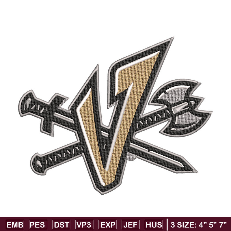 University of Idaho embroidery design, College embroidery,Sport embroidery, logo sport embroidery, Embroidery design.jpg