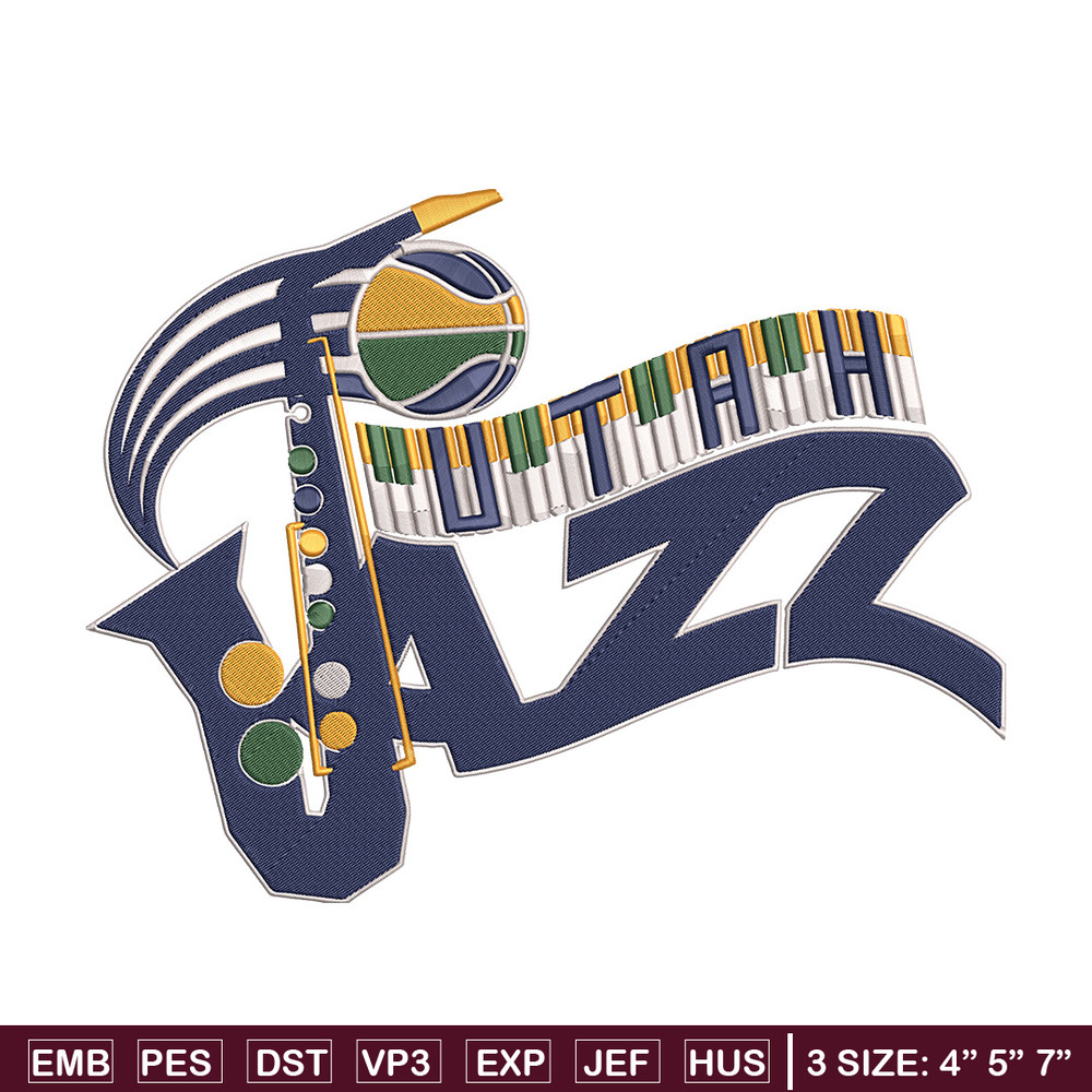 Utah Jazz logo embroidery design, NBA embroidery, Sport embroidery, Embroidery design, Logo sport embroidery.jpg