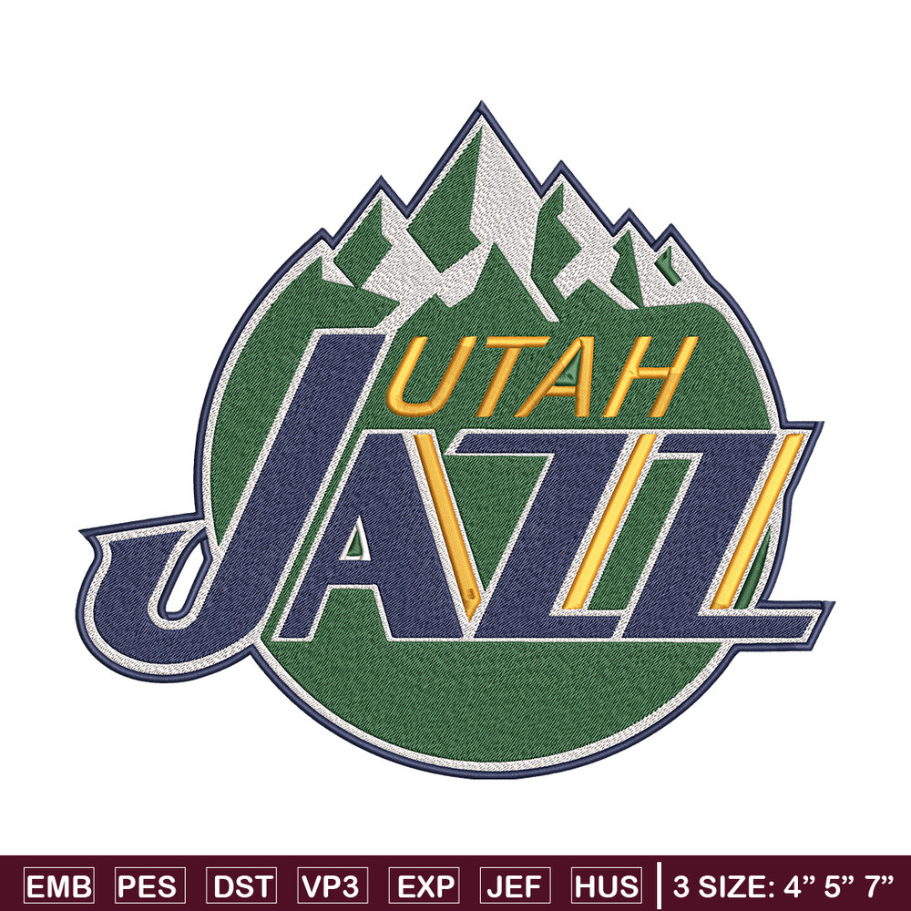 Utah Jazz logo embroidery design, NBA embroidery, Sport embroidery, Embroidery design,Logo sport embroidery..jpg