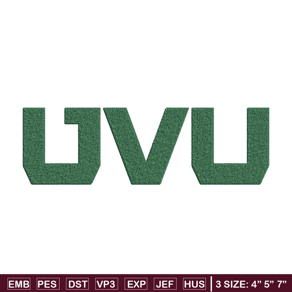 Utah valley logo embroidery design, Basketball embroidery, Sport embroidery, logo sport embroidery, Embroidery design.jpg