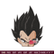 Vegeta peeker Embroidery Design, Dragonball Embroidery, Embroidery File, Anime Embroidery, Anime shirt,Digital download..jpg