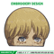 Armin Peeker Embroidery Design, Aot Embroidery, Embroidery File, Anime Embroidery, Anime shirt, Digital download..jpg