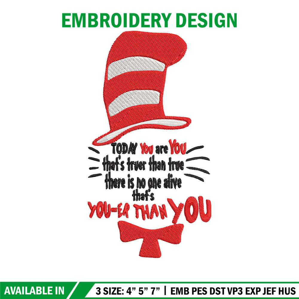 Dr. Seuss Embroidery Design, Dr seuss Embroidery, Embroidery File, logo shirt, Embroidery design, Digital download..jpg