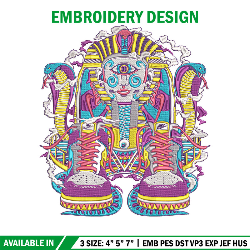 Foot Locker poster Embroidery Design, Foot Locker Embroidery, Embroidery File, Nike Embroidery, Anime shirt.jpg