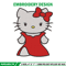 Hello kitty dress Embroidery Design, Hello kitty Embroidery, Embroidery File, Anime Embroidery, Digital download.jpg
