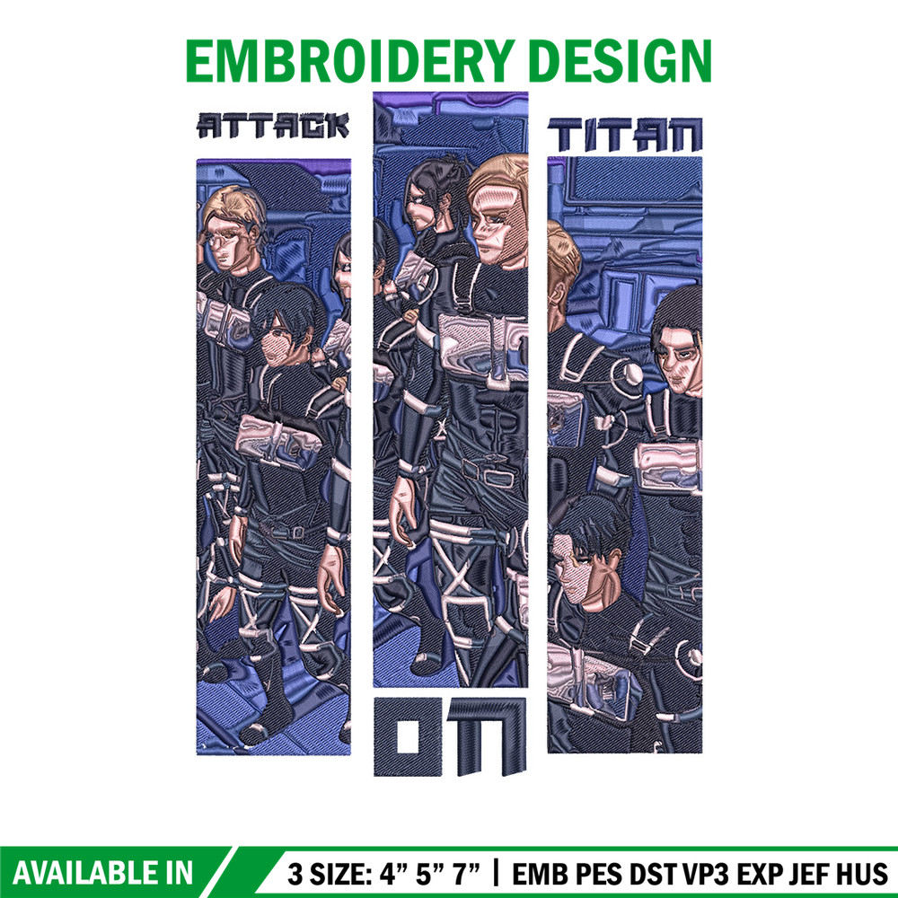 Sentinel Force Embroidery Design, Aot Embroidery, Embroidery File, Anime Embroidery, Anime shirt, Digital download.jpg
