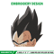 Vegeta peeker Embroidery Design, Dragonball Embroidery, Embroidery File, Anime Embroidery, Anime shirt, Digital download.jpg