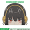 Yor peeker Embroidery Design, Spy x family Embroidery, Embroidery File, Anime Embroidery, Anime shirt, Digital download.jpg