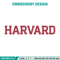 Harvard logo embroidery design, College embroidery, Sport embroidery, logo sport embroidery, Embroidery design.jpg