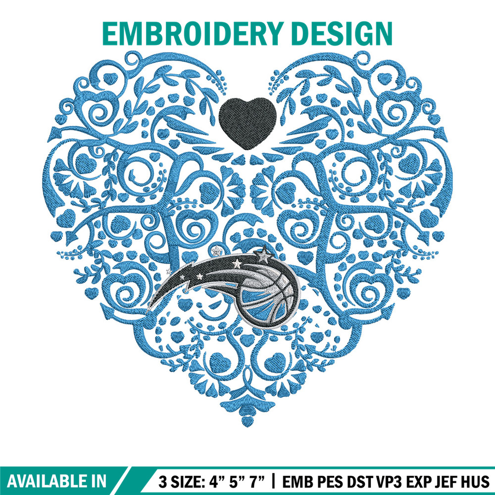 Orlando Magic heart embroidery design, NBA embroidery, Sport embroidery,Embroidery design ,Logo sport embroidery.jpg