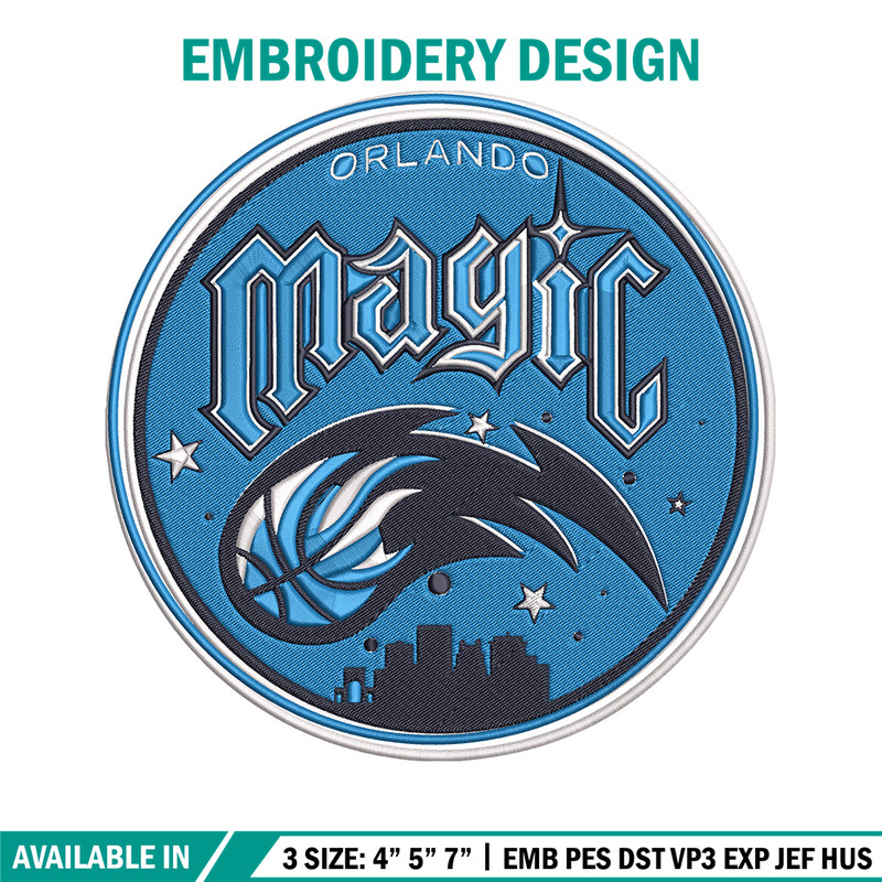 Orlando Magic logo embroidery design, NBA embroidery, Sport embroidery, Embroidery design,Logo sport embroidery..jpg