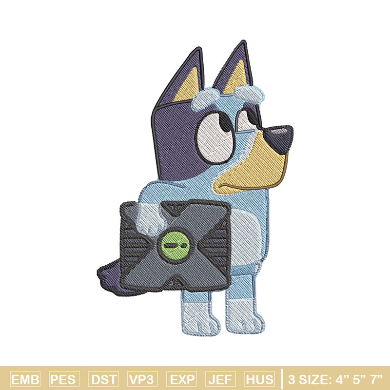Bluey cartoon Embroidery, Bluey Embroidery, Embroidery File, cartoon design, cartoon shirt, Digital download..jpg