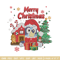 Bluey merry chrismas Embroidery Design,Bluey Embroidery, Embroidery File, Chrismas Embroidery, Digital download.jpg