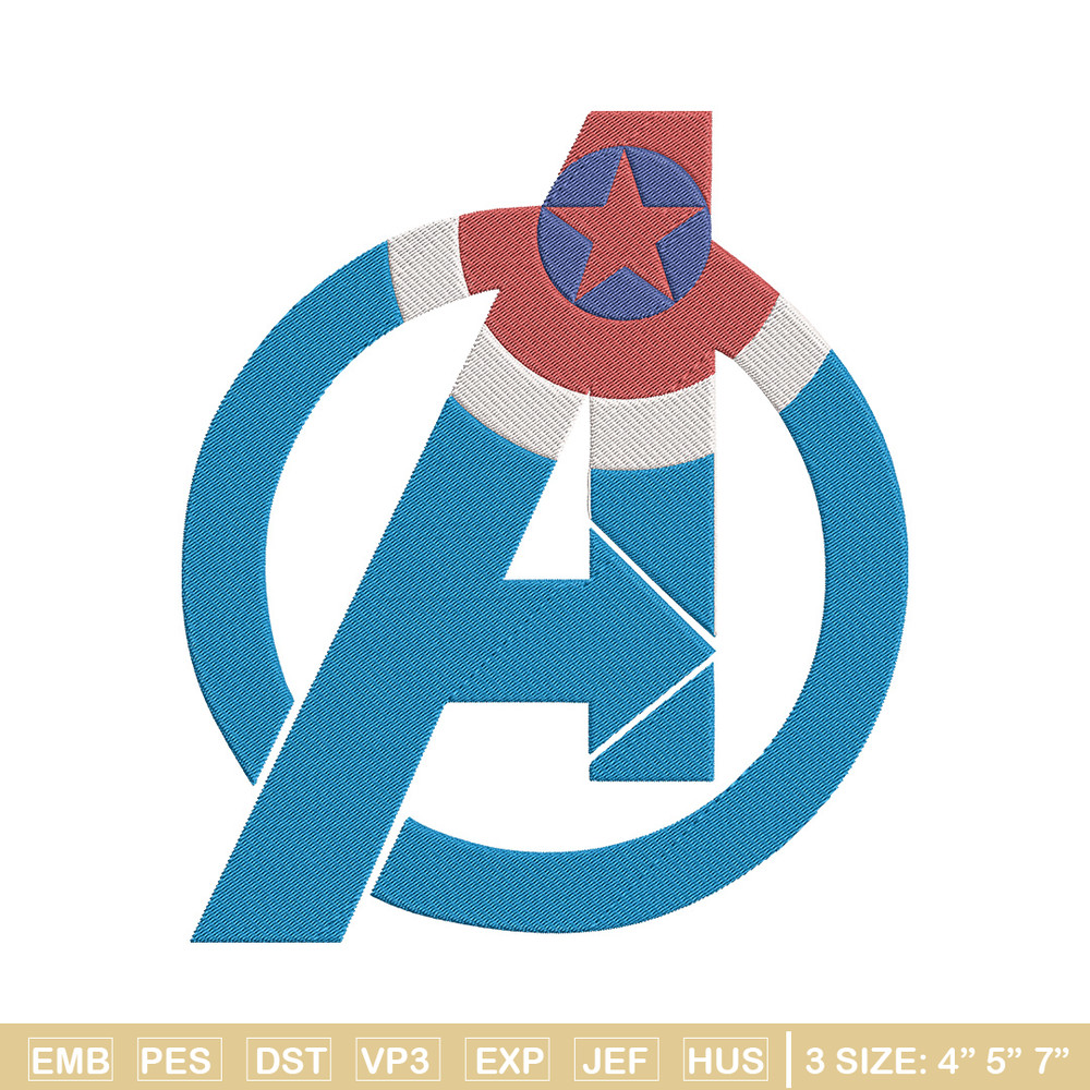Captain america Embroidery Design, Marvel Embroidery, Embroidery File, Anime Embroidery, Anime shirt, Digital download.jpg