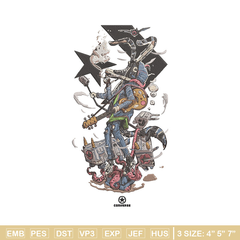 Converse logo Embroidery Design, Converse Embroidery, Embroidery File, Anime Embroidery, Anime shirt, Digital download.jpg