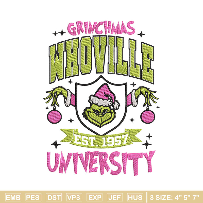 Grinchmas est 1957 Embroidery Design, Grinch Embroidery,Embroidery File,Chrismas Embroidery,Anime shirt,Digital download.jpg