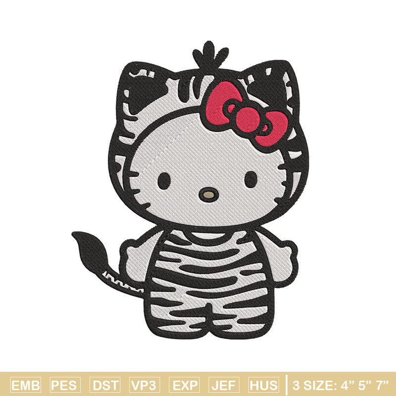Hello Kitty sticker Embroidery Design, Hello kitty Embroidery, Embroidery File, Anime Embroidery, Digital download.jpg