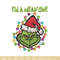 I'm A Mean One Grinch Embroidery design, Grinch Christmas Embroidery, Grinch design, Embroidery File, Digital download.jpg