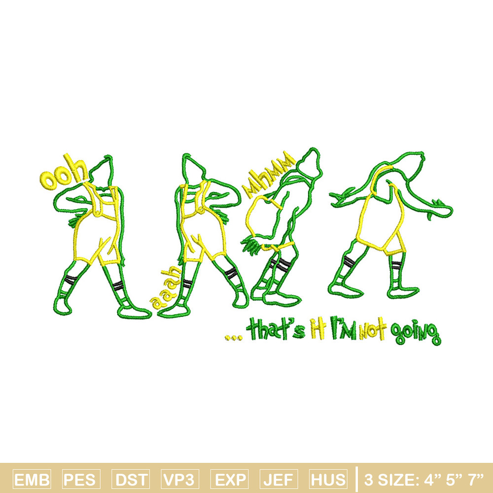 IM not going embroidery design, Grinch embroidery, Chrismas design,Embroidery shirt, Embroidery file, Digital download.jpg