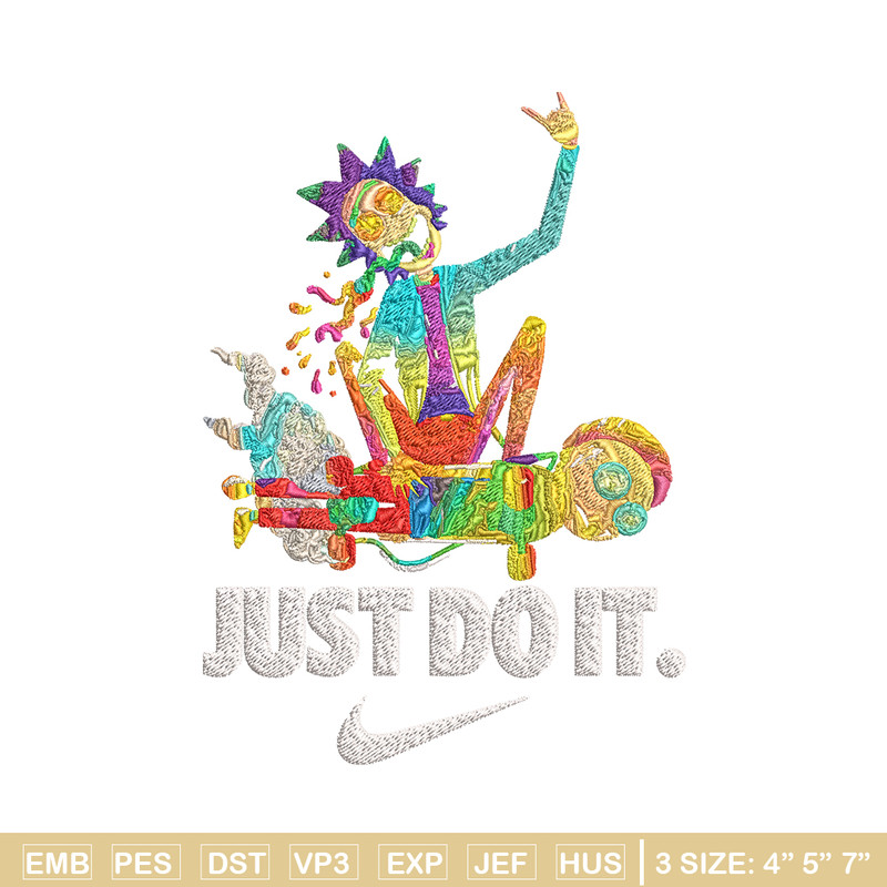 Just do it cartoon Nike Embroidery design, Cartoon Embroidery, Nike design, Embroidery file, Instant download..jpg
