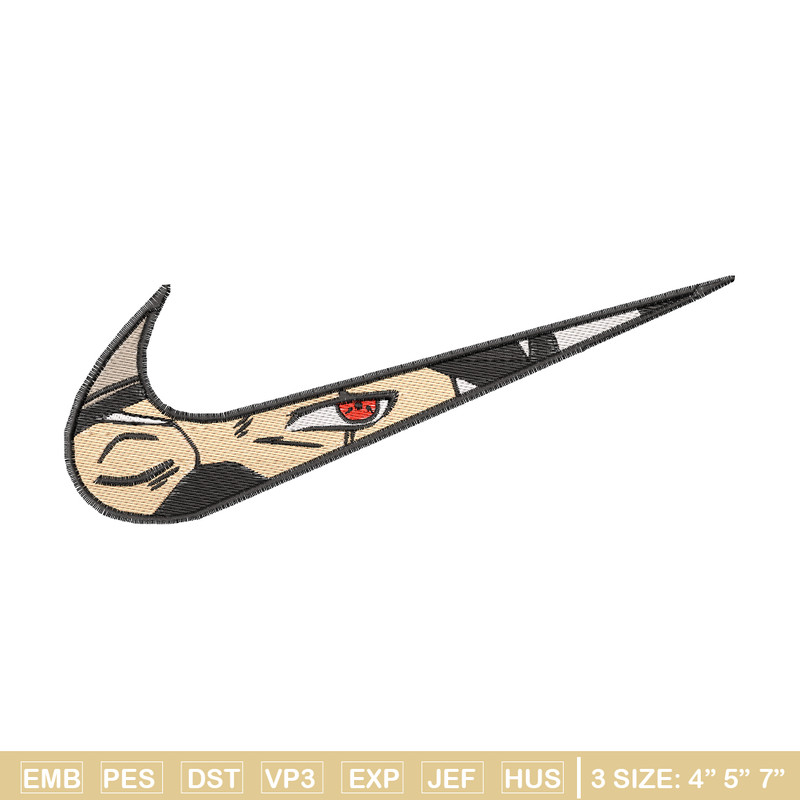 Kakashi Hatake eyes Nike embroidery design, Naruto embroidery, nike design, anime design, anime shirt, Digital download.jpg