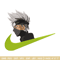 Kakashi Nike embroidery design, Naruto embroidery, nike design, anime design, anime shirt, Digital download.jpg