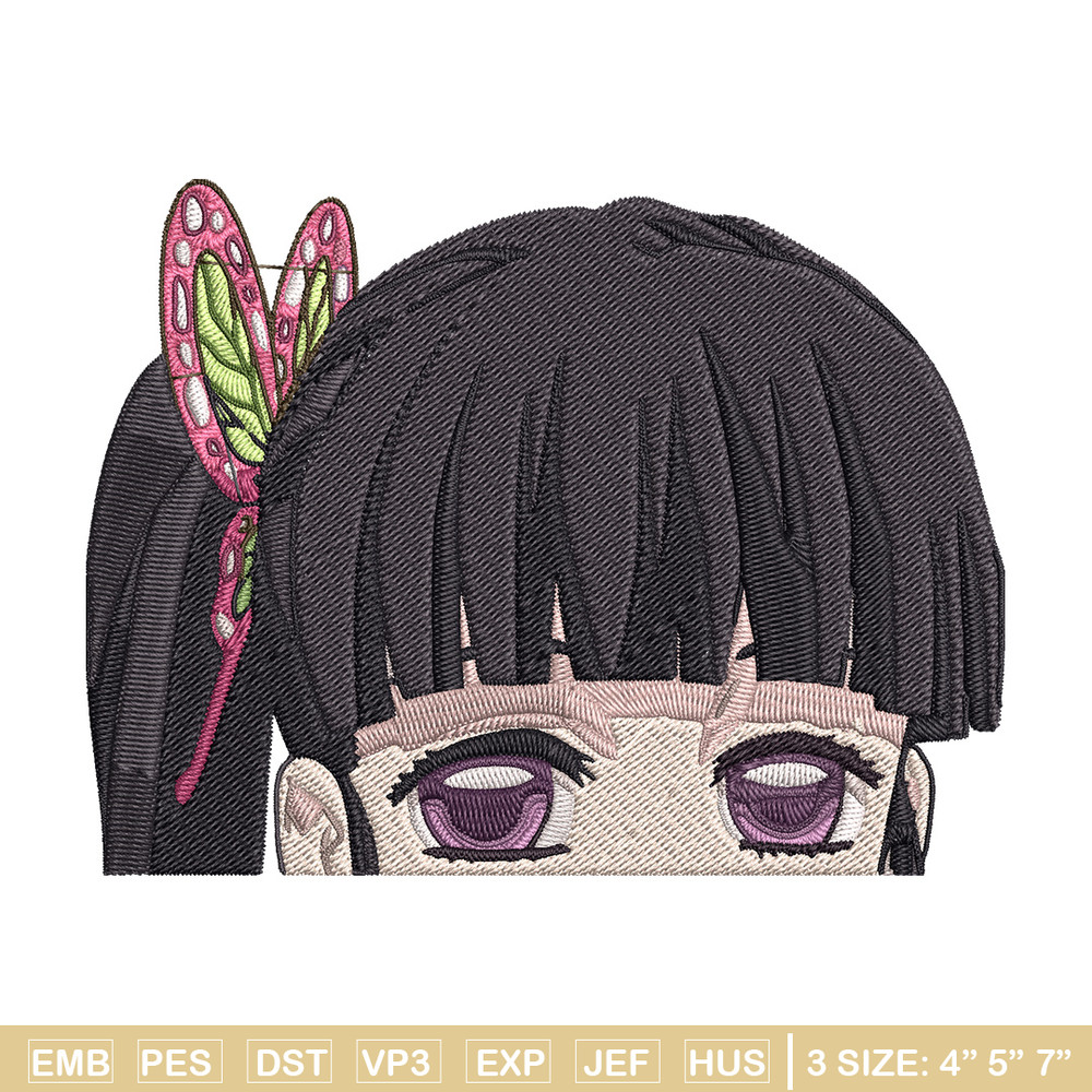 Kanao Peeker Embroidery Design, Demon slayer Embroidery, Embroidery File, Anime Embroidery, Digital download.jpg