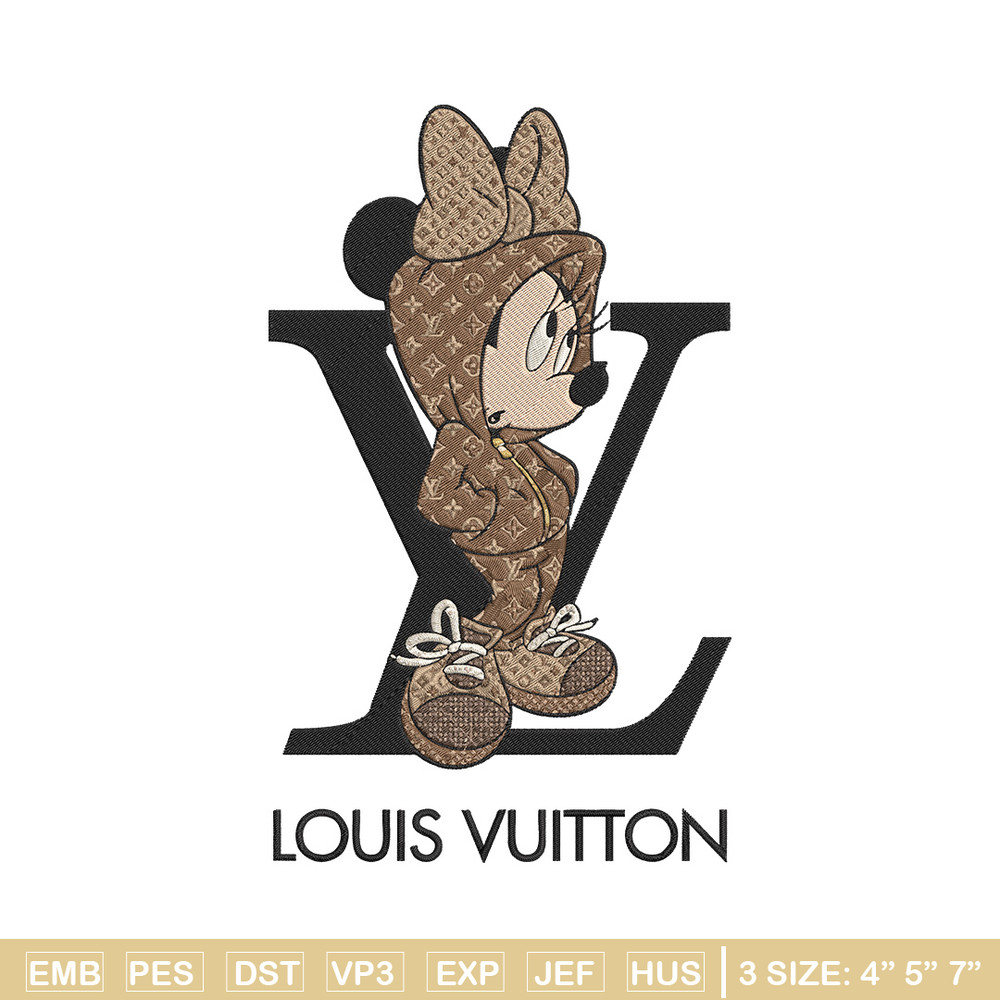 LV x mickey Embroidery Design, Mickey Embroidery, Embroidery File, LV Embroidery, Anime shirt, Digital download.jpg