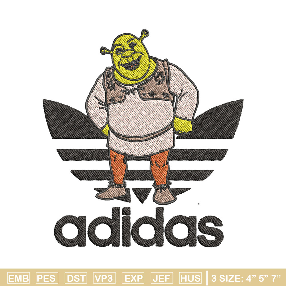 Monster adidas Embroidery Design, Adidas Embroidery, Embroidery File, Brand Embroidery, Logo shirt, Digital download.jpg