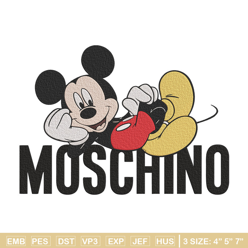 Moschino Mickey Embroidery Design, Mickey Embroidery, Embroidery File, Anime Embroidery, Moschino shirt,Digital download.jpg