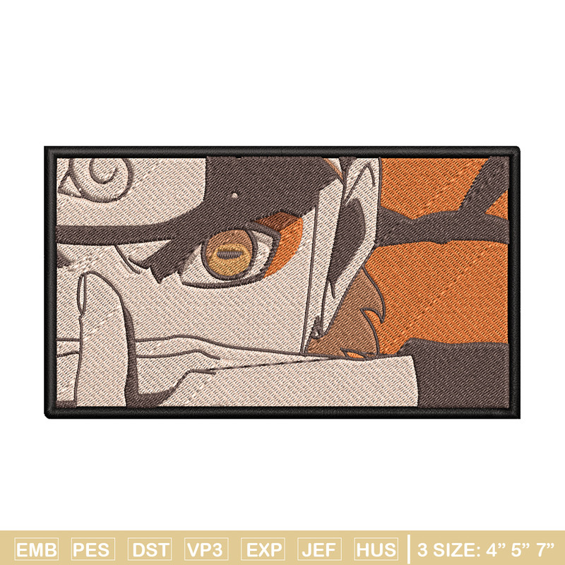 Naruto eyes embroidery design, Naruto embroidery, logo design, anime design, anime shirt, Digital download.jpg