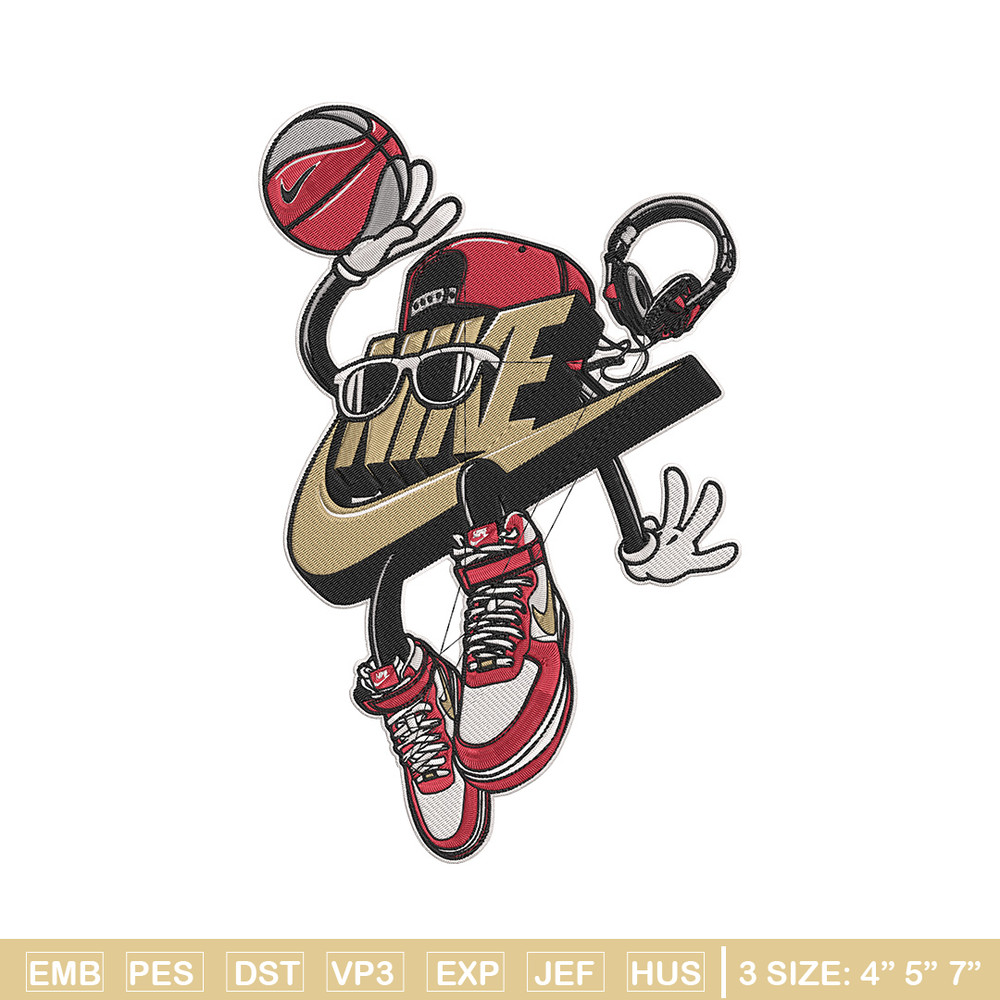 Nike Basketball Logo Embroidery Design, Nike Embroidery, Embroidery File, Anime Embroidery, Anime shirt,Digital download.jpg