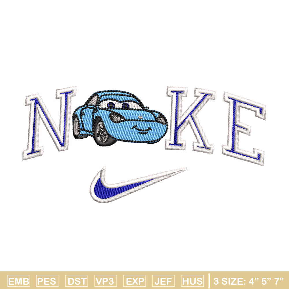 Nike blue mcqueen embroidery design, Mcqueen embroidery, Nike design, Embroidery shirt, Embroidery file,Digital download.jpg