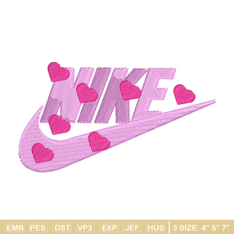 Nike heart embroidery design, Nike embroidery, Nike design, Embroidery shirt, Embroidery file, Digital download.jpg