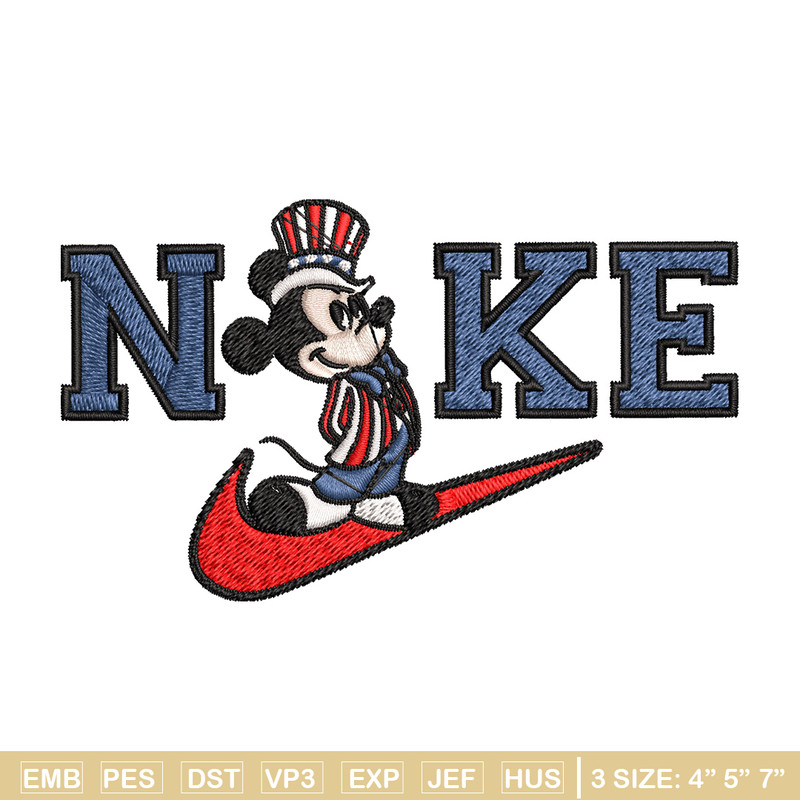 Nike mickey Embroidery Design, Brand Embroidery, Nike Embroidery, Embroidery File, Logo shirt, Digital download.jpg