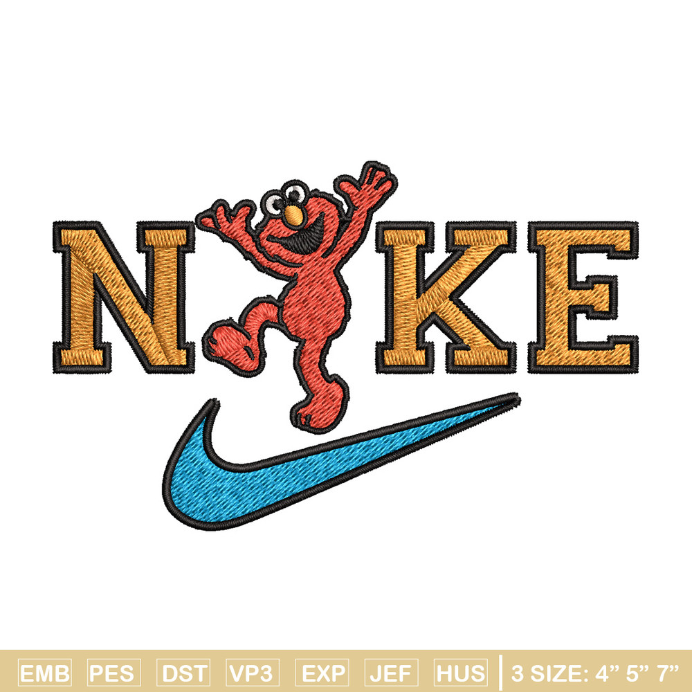 Nike orange cartoon Embroidery Design, Nike Embroidery, Brand Embroidery, Embroidery File, Logo shirt, Digital download.jpg