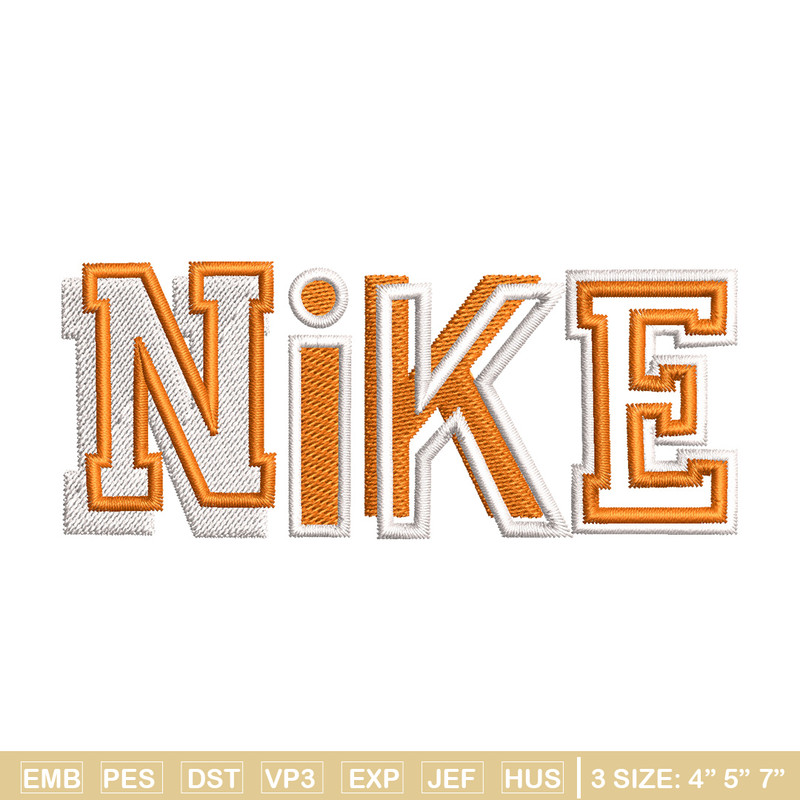 Nike orange logo embroidery design, Nike embroidery, Nike design, Embroidery shirt, Embroidery file,Digital download.jpg
